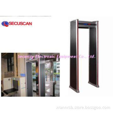 Airport security body scanner archway metal detector gate w